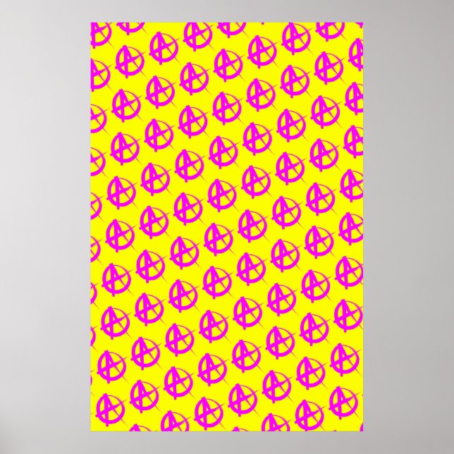 Anarchy Pattern Poster (Front)