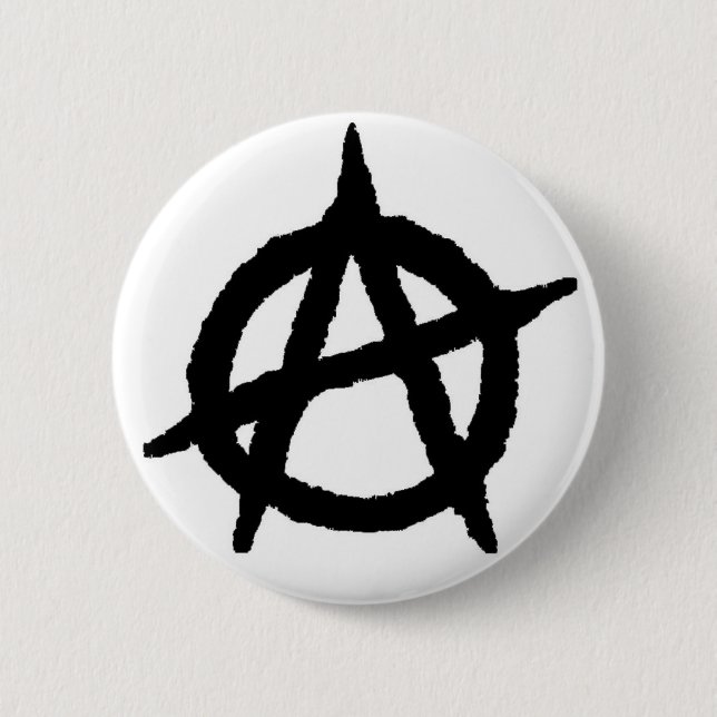 Anarchy Pinback Button (Front)