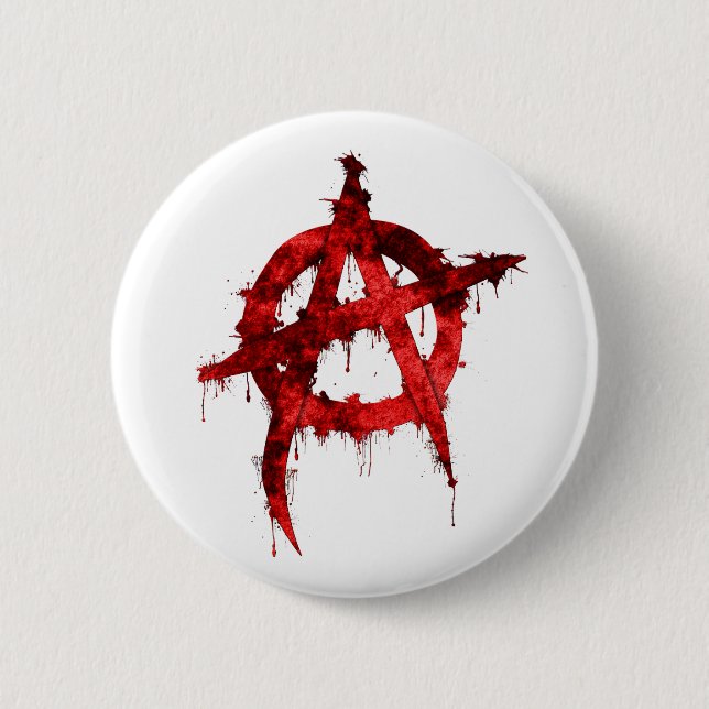 Anarchy Pinback Button (Front)