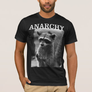 ANARCHY Raccoon Funny T-Shirt