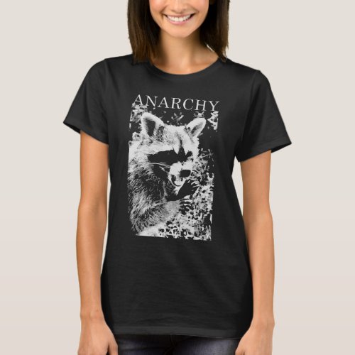 ANARCHY RACCOON FUNNY T_Shirt