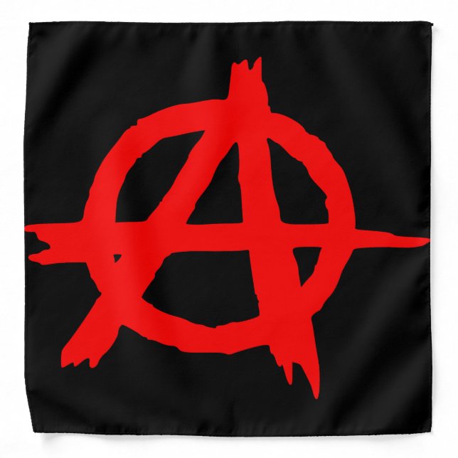 Anarchy Red Bandana (Front)