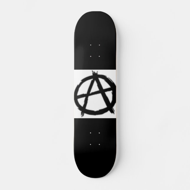 anarchy skateboard deck (Front)