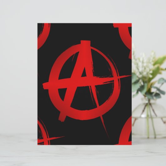 Anarchy symbol (Standing Front)