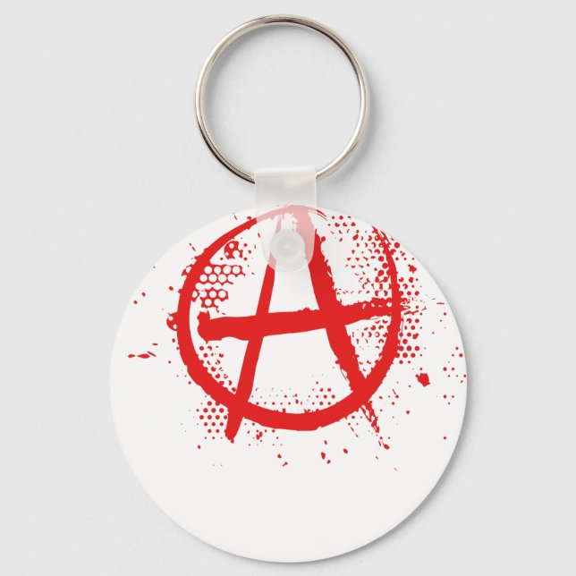 anarchy-symbol 2 keychain (Front)