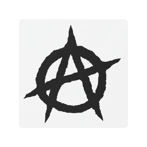 Anarchy symbol black punk music culture sign chaos