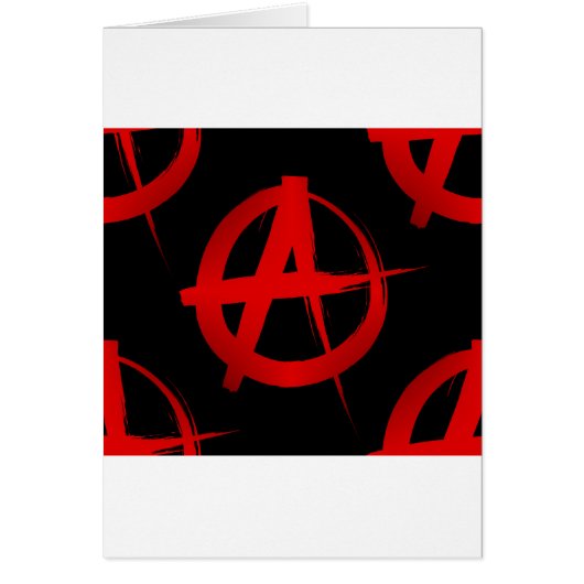 Anarchy symbol cards (Front)