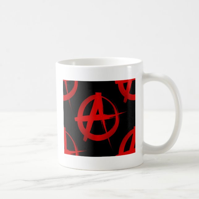 Anarchy symbol coffee mug (Right)