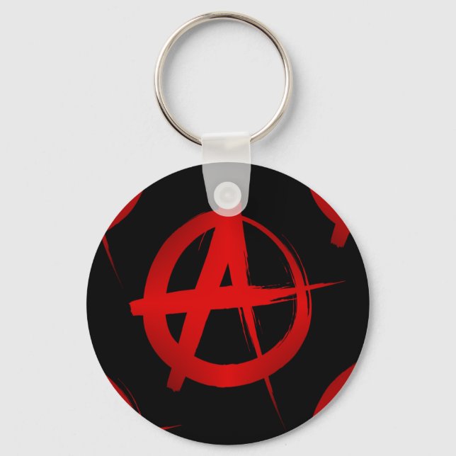 Anarchy symbol keychain (Front)
