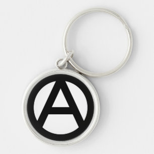 Anarchy Symbol Keychain
