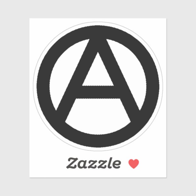 Anarchy Symbol Sticker (Sheet)
