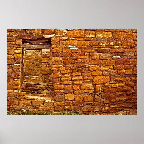 Anasazi Great House Ruins Poster