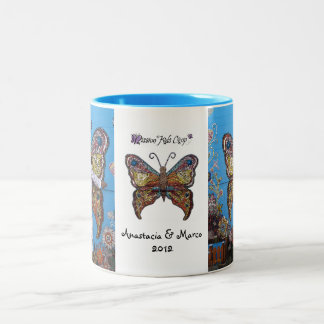 Anastacia & Marco Butterfly Mug