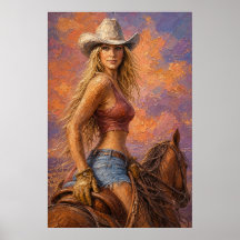 Anastasia Prairie Flame – Cowgirl Impasto Western