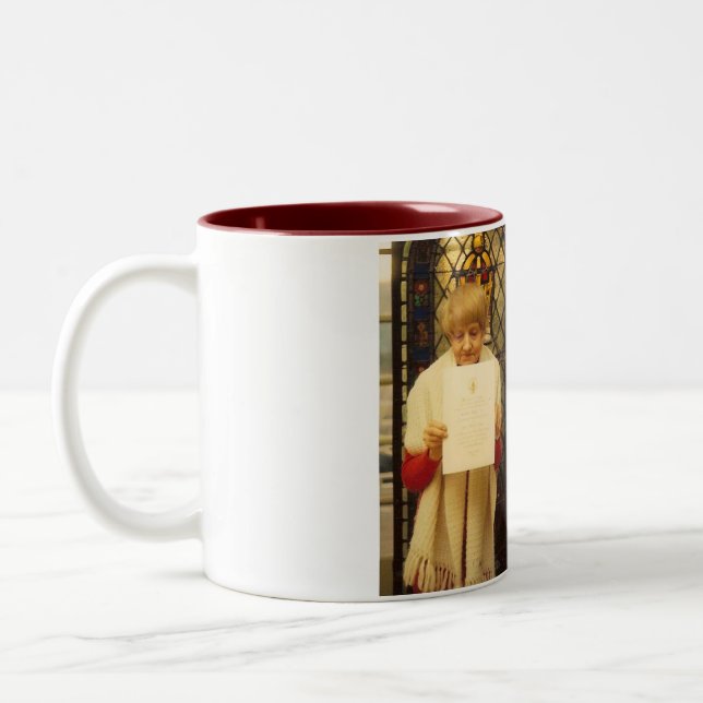 Anastasia Two-Tone Coffee Mug (Left)