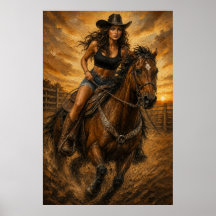 Anastasia Wild Horizon – Western Cowgirl Impasto W