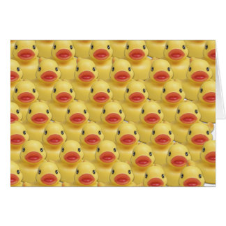ANATIDAEPHOBIA - FEAR OF DUCKS!  Rubber Duck Cards