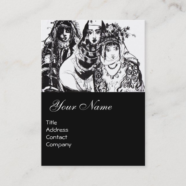 ANATOLIAN GIRLS BUSINESS CARD (Front)