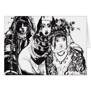 ANATOLIAN GIRLS CARDS