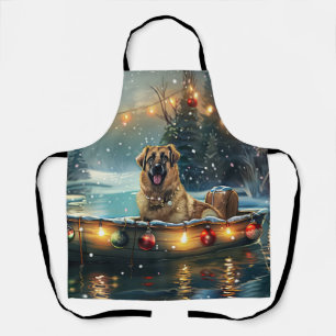 Anatolian Shepherd Christmas Festive Voyage Apron