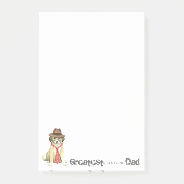 Anatolian Shepherd Dad Notes (Front)