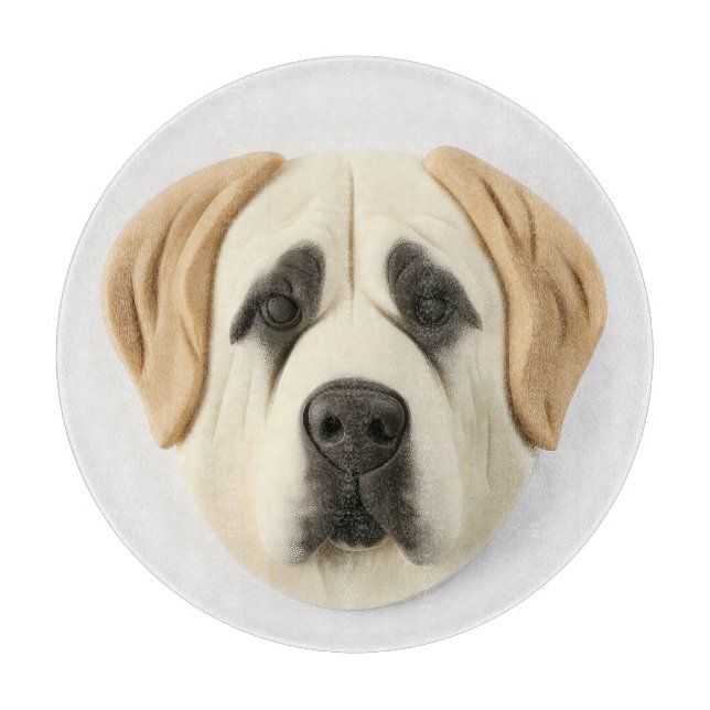 Anatolian Shepherd Dog 3D Inspired Cutting Board (Front)