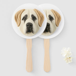 Anatolian Shepherd Dog 3D Inspired Hand Fan