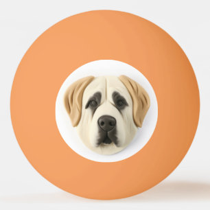 Anatolian Shepherd Dog 3D Inspired Ping Pong Ball