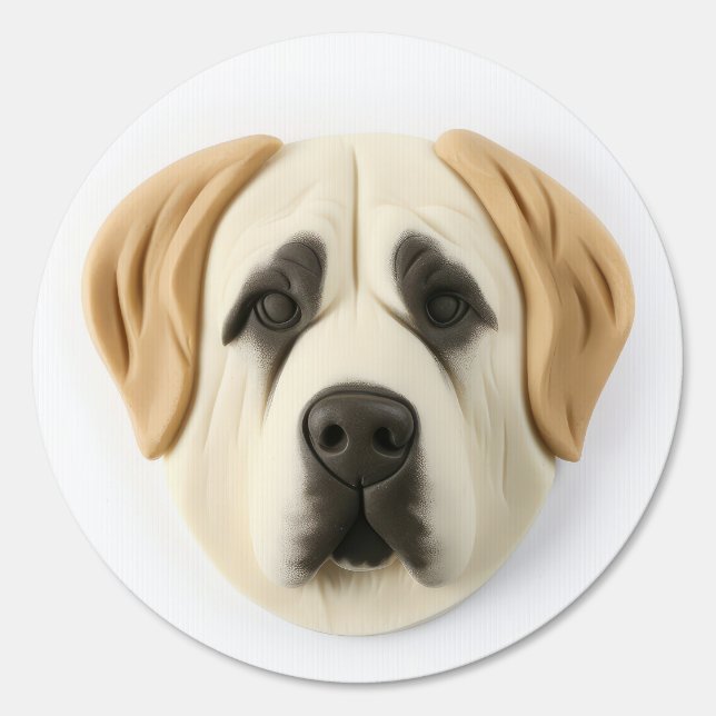 Anatolian Shepherd Dog 3D Inspired Sign (Front)