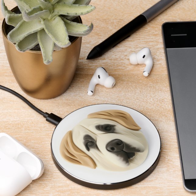 Anatolian Shepherd Dog 3D Inspired Wireless Charger (Desk 2)