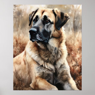 Anatolian Shepherd Dog Art Print Poster