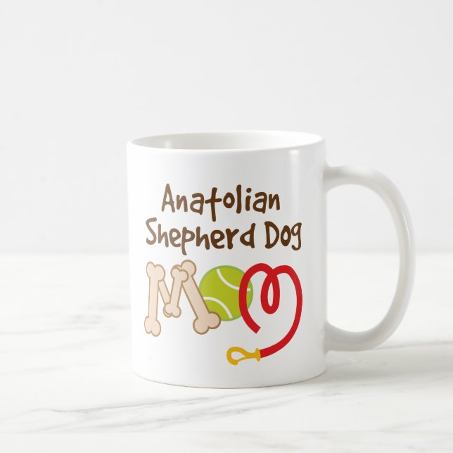 Anatolian Shepherd Dog Breed Mom Gift Coffee Mug (Right)