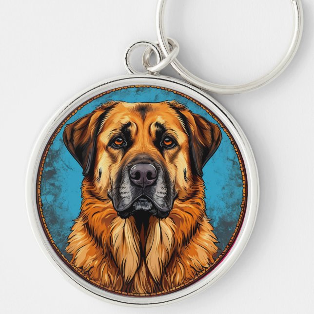 🐶 Anatolian Shepherd Dog For Everyday Carry 🐶 Keychain (Front)