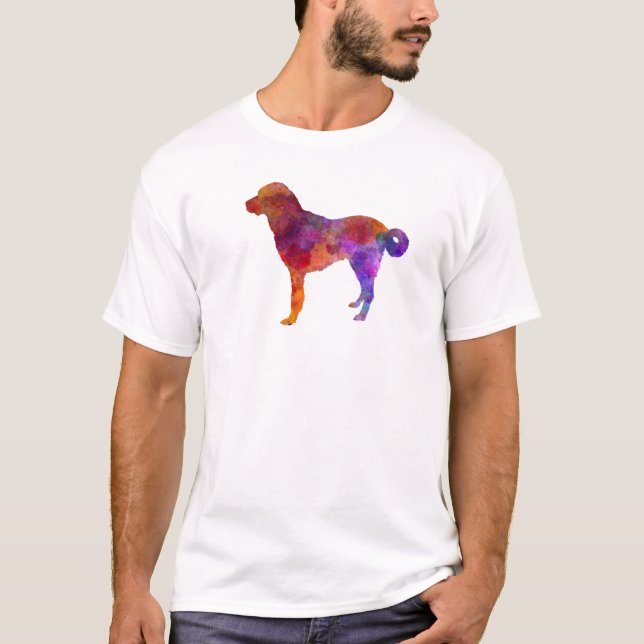 Anatolian Shepherd Dog in watercolor T-Shirt (Front)