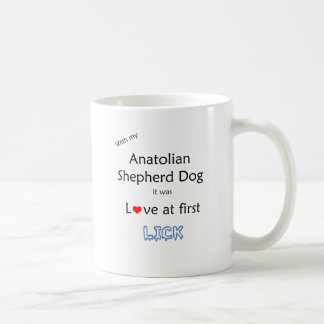Anatolian Shepherd Dog Lick Design Coffee Mug