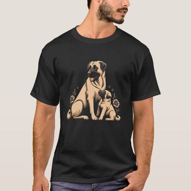 Anatolian Shepherd Dog Mom Funny Graphic Tees Long (Front)