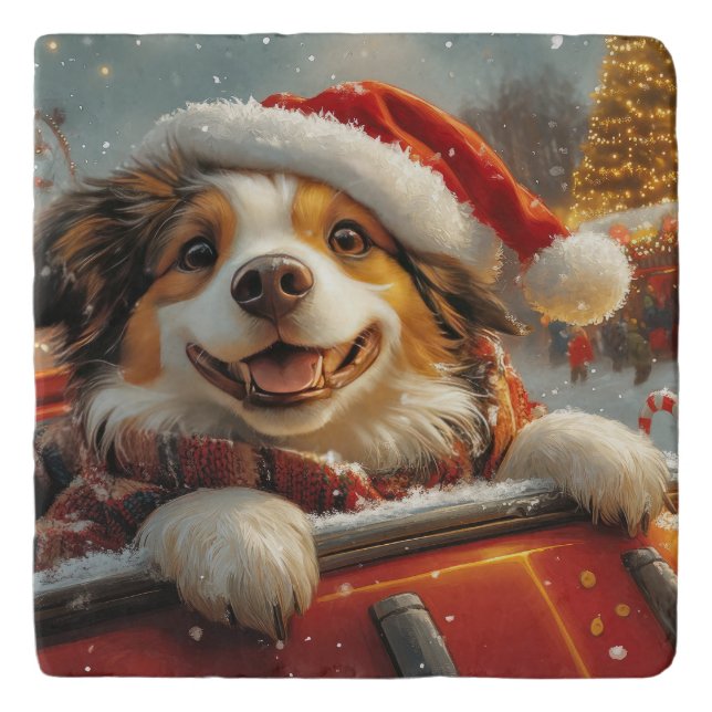 Anatolian Shepherd Dog Roller Coaster Christmas (Front)