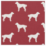 Anatolian Shepherd Dog Silhouettes Patterned Fabric