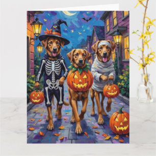 Anatolian Shepherd Dogs Halloween Costumes Card