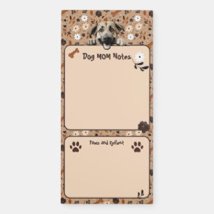 Anatolian Shepherd Mom Notes Paws & Reflect Magnetic Notepad