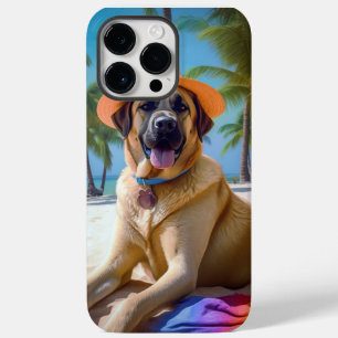 Anatolian Shepherd on Beach, dog lover summer gift Case-Mate iPhone 14 Pro Max Case