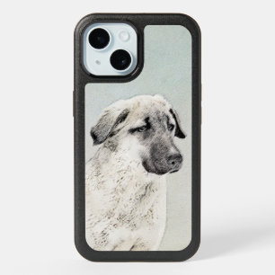 Anatolian Shepherd Painting - Original Dog Art iPhone 15 Case