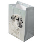 Anatolian Shepherd Painting - Original Dog Art Medium Gift Bag