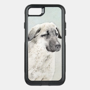 Anatolian Shepherd Painting - Original Dog Art OtterBox Commuter iPhone SE/8/7 Case