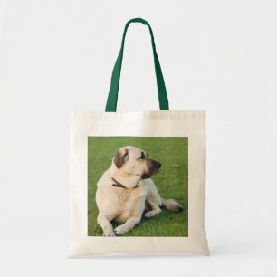 Anatolian Shepherd Relaxing in Grass Tote Bag