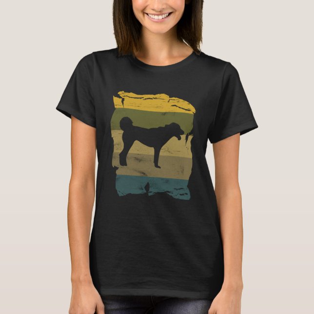 Anatolian Shepherd Retro Silhouette for Kangal Own T-Shirt (Front)