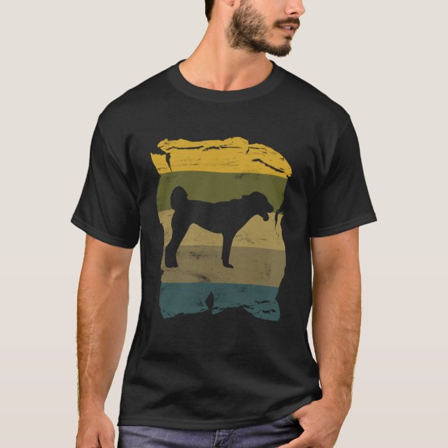 Anatolian Shepherd Retro Silhouette for Kangal Own T-Shirt (Front)