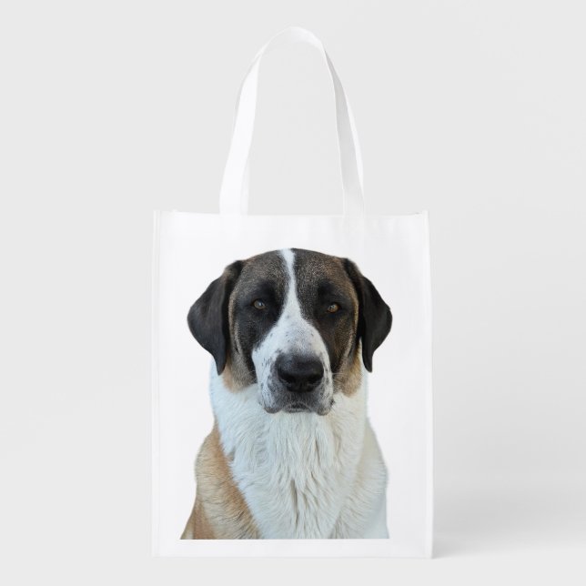 Anatolian Shepherd Reusable Grocery Bag (Front)