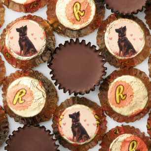 Anatolian Shepherd with Roses - Valentine's Day Reese's Peanut Butter Cups