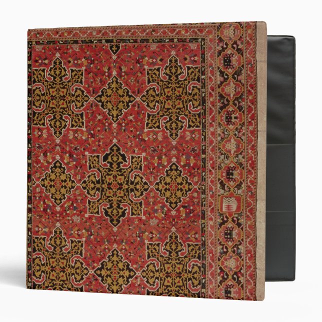 Anatolian Star Ushak carpet, 1585 Binder (Front/Inside)